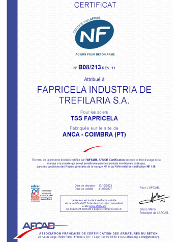 AFCAB – Treillis soudés 4.5 mm