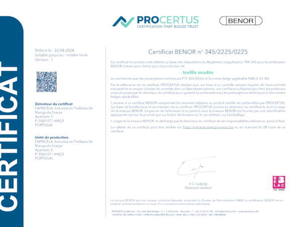 OCAB-OCBS – Treillis Soudes