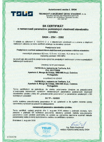 TSUS – Predpínacie Laná